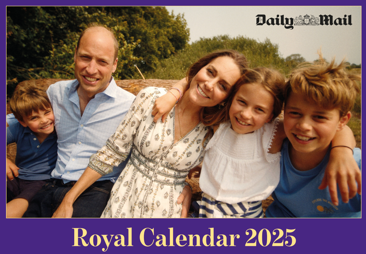 Daily Mail Royal Calendar 2025 Daily Mail Calendar 2025